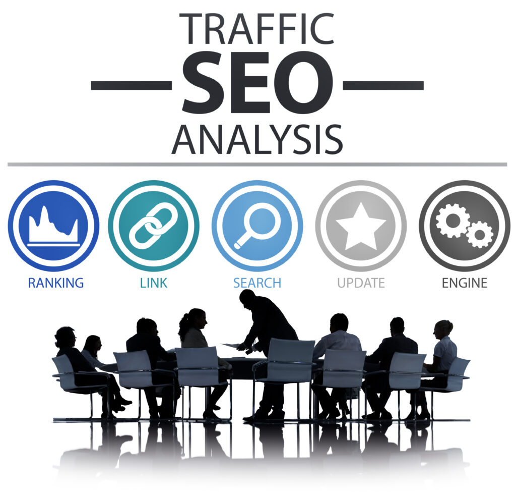 seo analysis business meeting